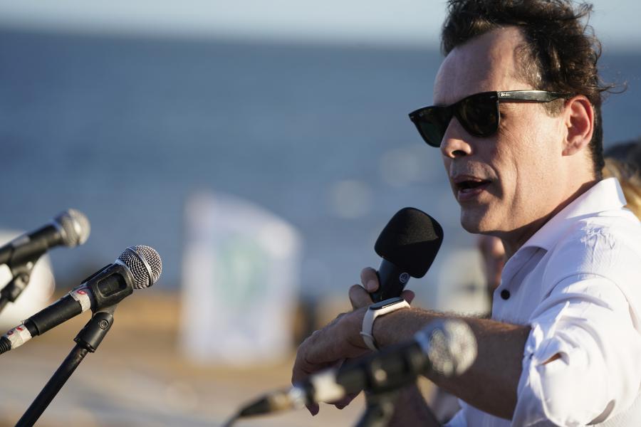 Inauguración de rampa accesible en Playa del Cerro