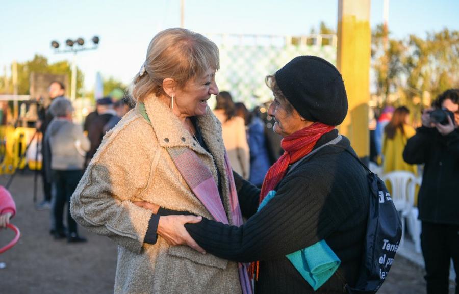 Nuevo espacio público en barrio 40 semanas