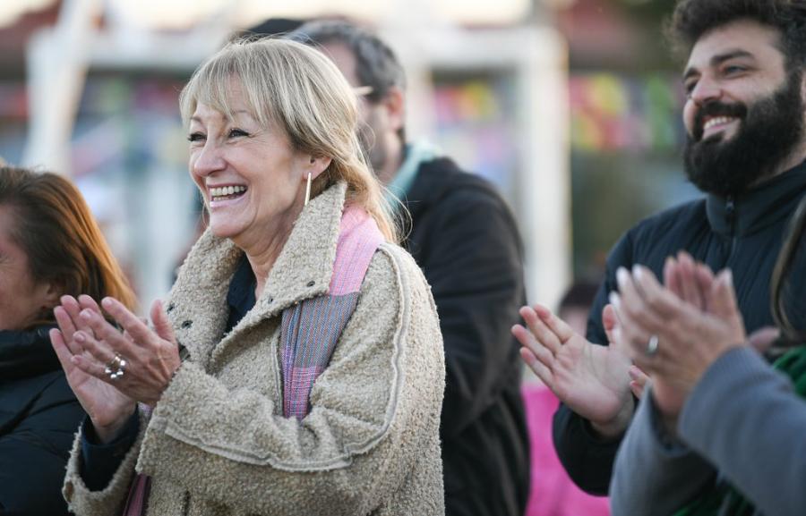 Nuevo espacio público en barrio 40 semanas