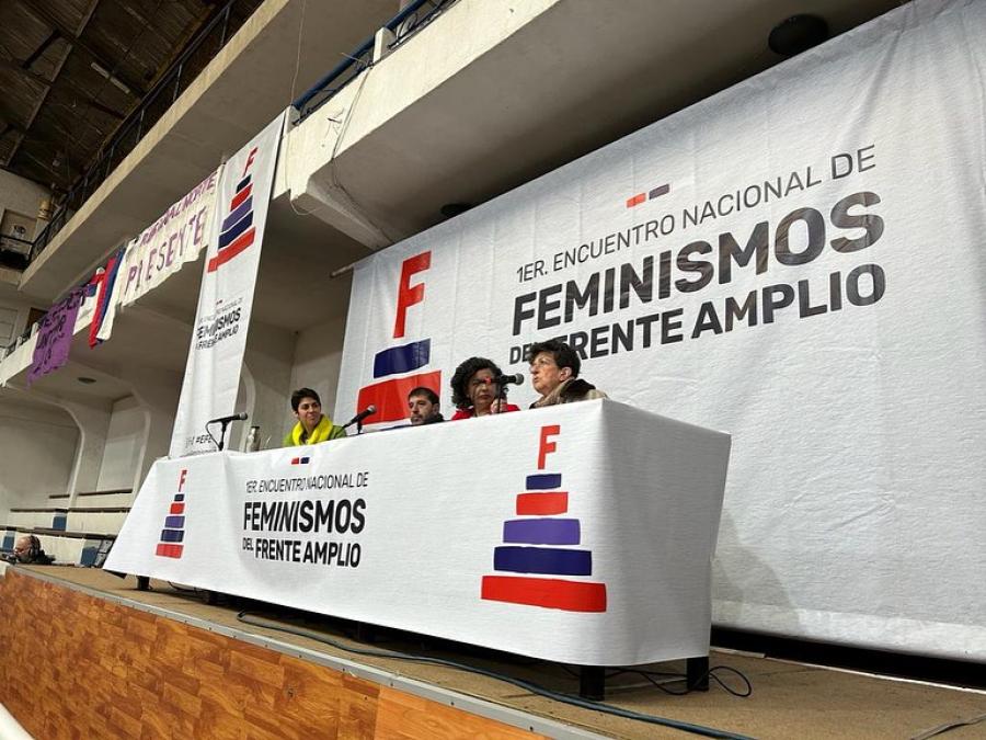 Encuentro nacional de feminismos del Frente Amplio