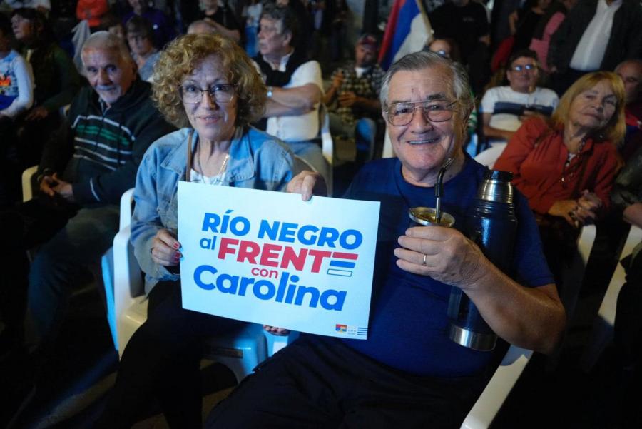 Acto en Río Negro