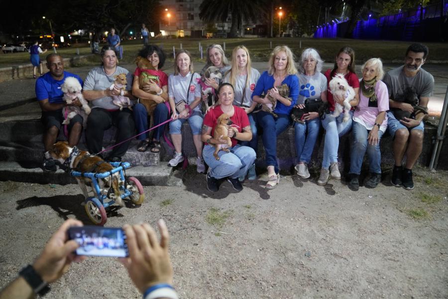 Primera fecha de adopción de perros 2023 en Parque Franzini 
