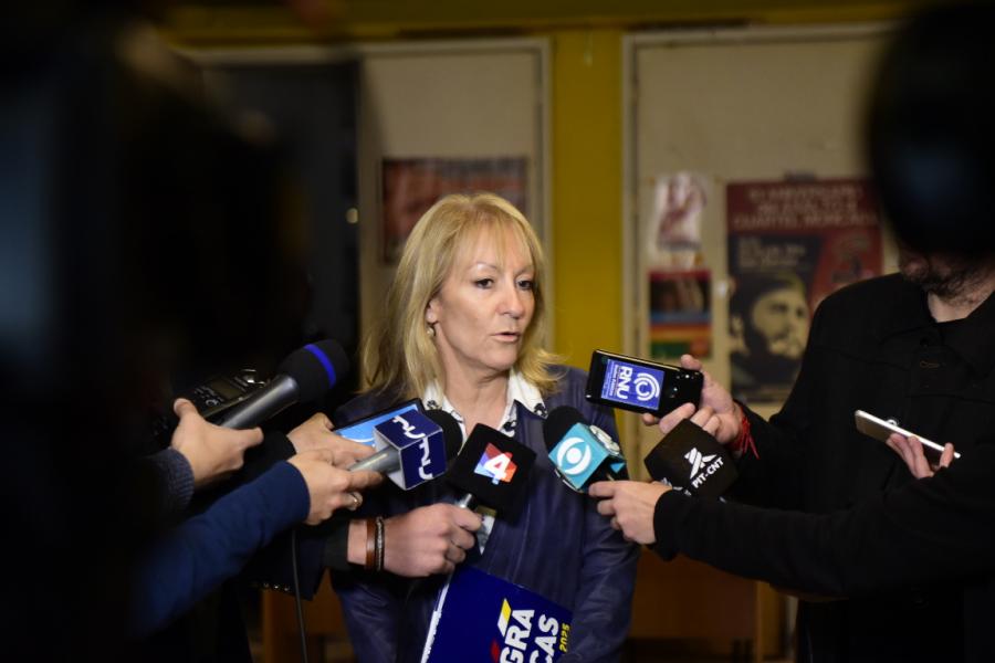 Cosse-Andrade junto al Secretariado del Pit Cnt
