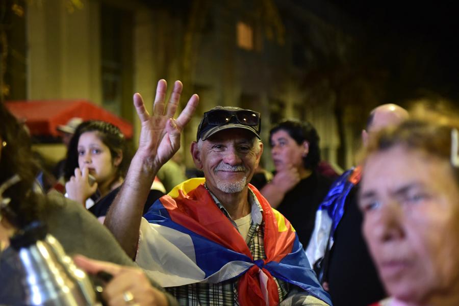 Acto central del FA en Melo, Cerro Largo