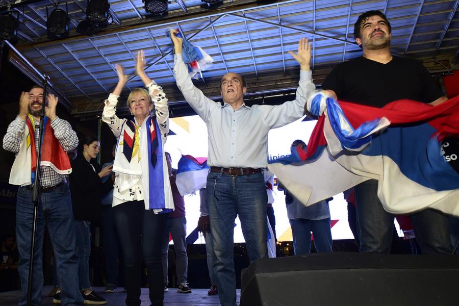 Acto central del FA en Melo, Cerro Largo