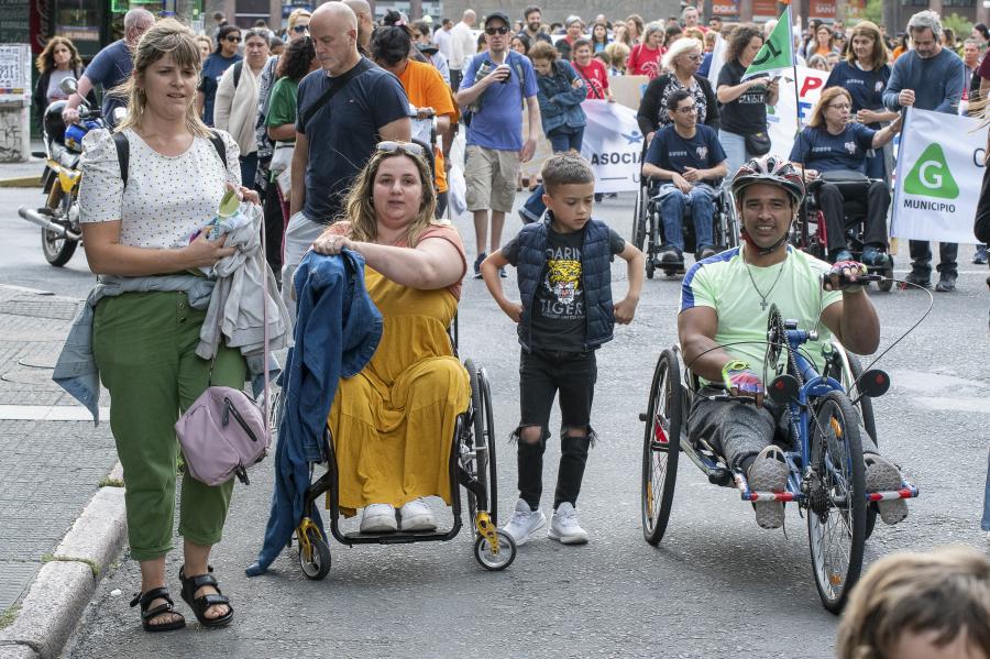 Marcha por la accesibilidad e inclusión