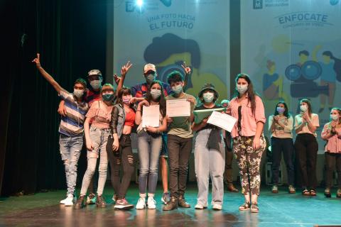 Entrega de premios: concurso de educación ambiental
