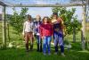 Familia de productores rurales en Los Rosanos